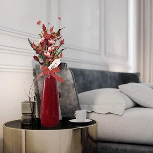 Load image into Gallery viewer, New style Red creative ceramic vase High-end