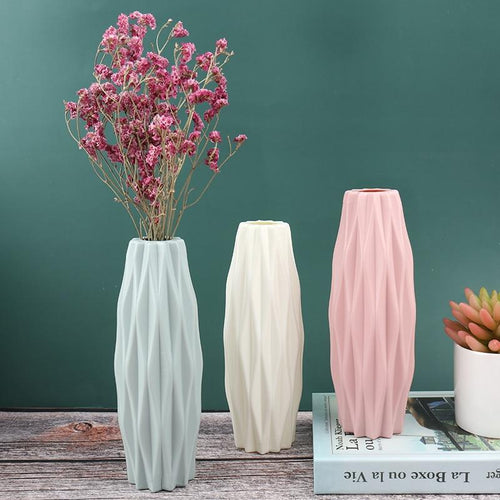 Load image into Gallery viewer, Flower Vase White Imitation