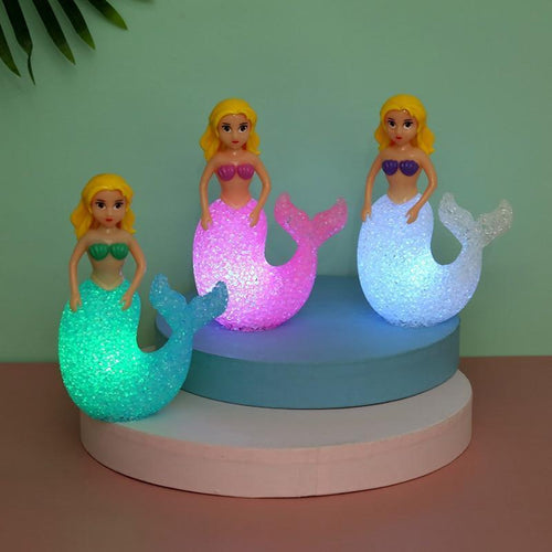 Load image into Gallery viewer, LED Baby Night Light Plastic Crystal Lamp