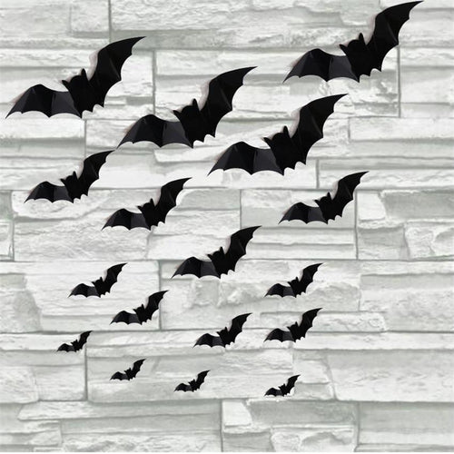 Load image into Gallery viewer, black bat Wall Stickers