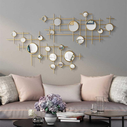 Load image into Gallery viewer, decoration mirror wall hanging creative