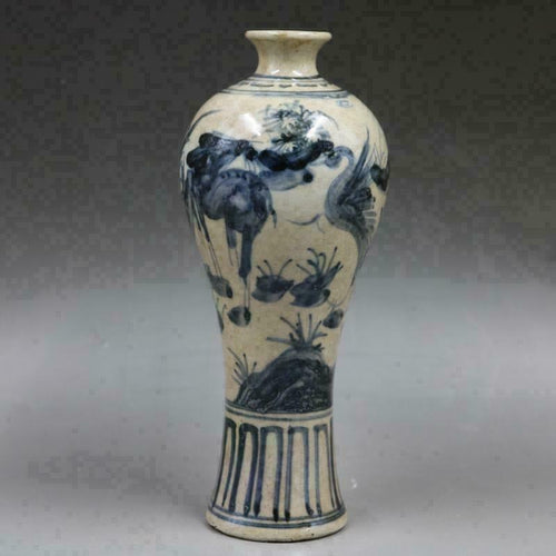 Load image into Gallery viewer, Old porcelain Hand-painted Blue