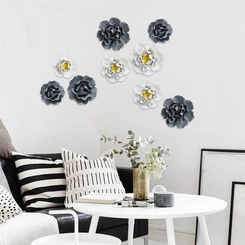 Load image into Gallery viewer, Wall decoration wall pendant ceramic flower