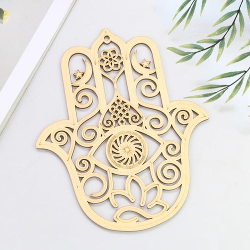 Load image into Gallery viewer, Wooden Geometric Pattern Wall Hanging