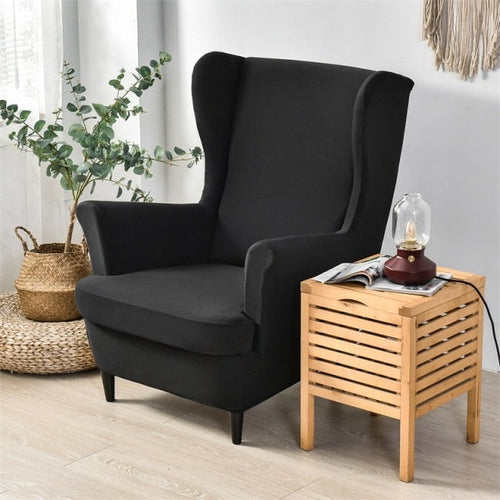 Load image into Gallery viewer, Solid Color Sloping Arm King Back Chair