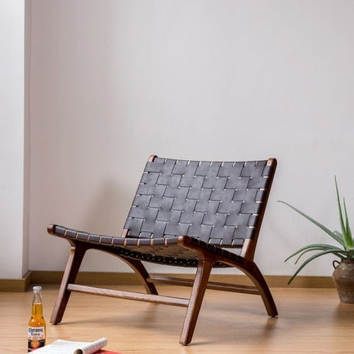 Load image into Gallery viewer, Saddle Chair Nordic Solid Wood Single