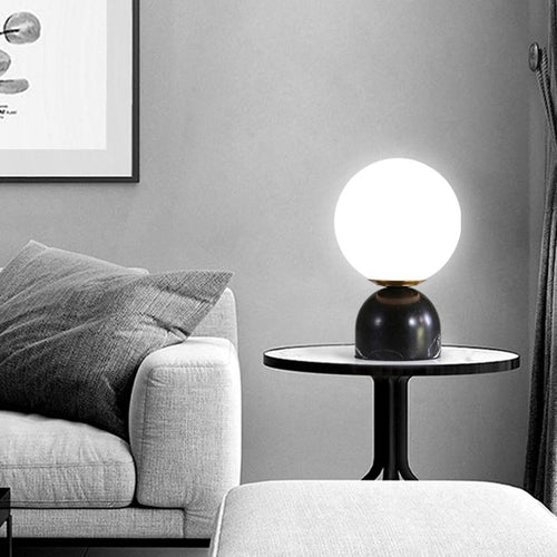 Load image into Gallery viewer, bedside marble table lamp
