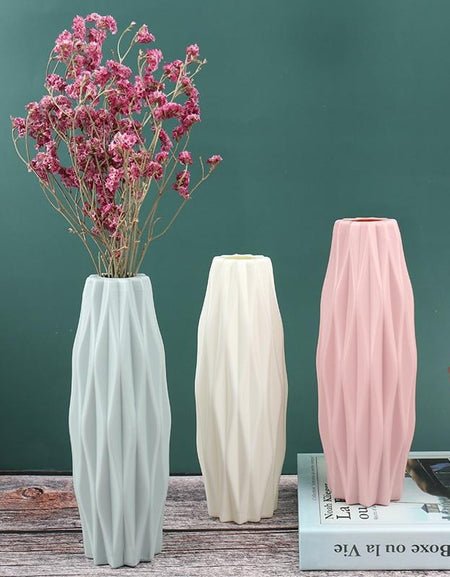 Flower Vase White Imitation