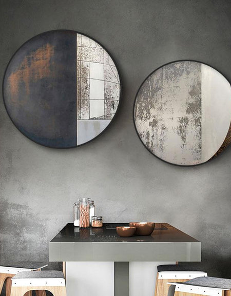 Round Canvas Wall  Painting Modern