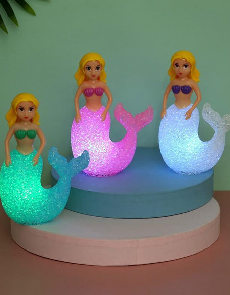 LED Baby Night Light Plastic Crystal Lamp