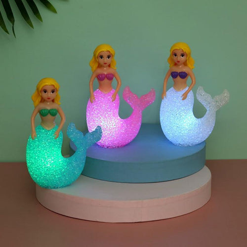 Load image into Gallery viewer, LED Baby Night Light Plastic Crystal Lamp
