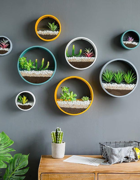 Wall Hanging Decor Shelf Flower Pot