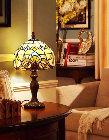 Table lamp Tiffany Art Creativity Mediterranean