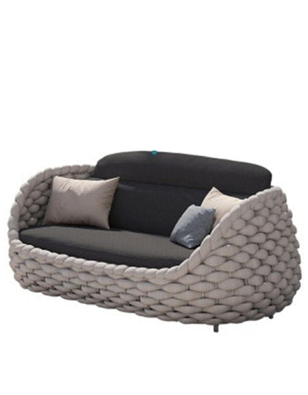 Outdoor Sofa Courtyard Villa Balcony Rattan Chair