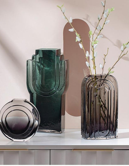 Creative Nordic Modern Glass Vases