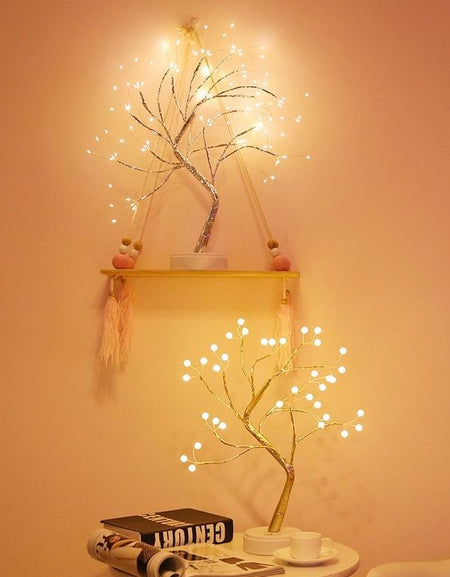 LED Copper Wire Night Light Tree Fairy