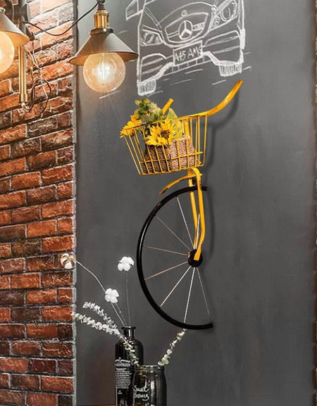 Wall Decoration Flower Stander Bronze