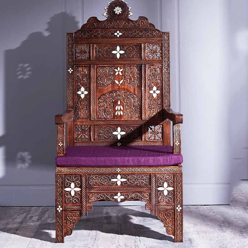 Southeast Asia Solid Wood Hand Single Chair