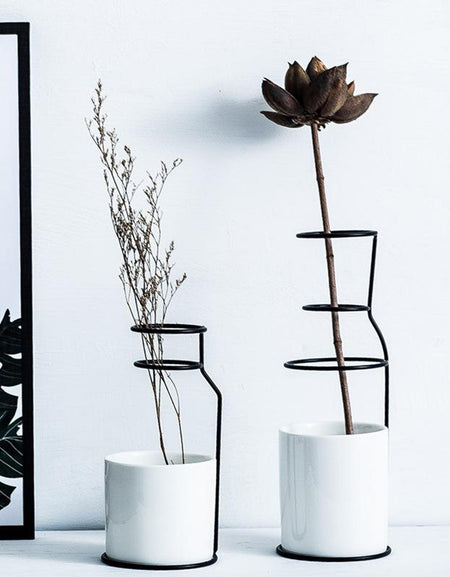Modern Ceramic Vase Elegant I