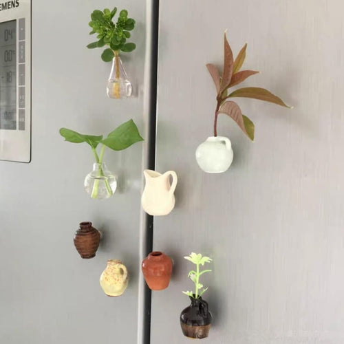 Load image into Gallery viewer, Mini Ceramics Vase Fridge Magnet
