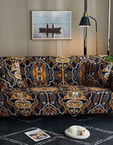 Sofa Cover Printed for Living Room,