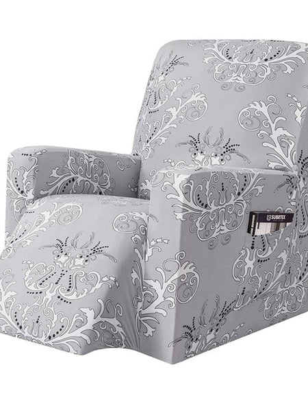 Printed Recliner Sofa  Non-slip Relax Armchair