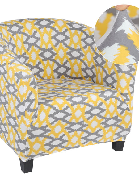 Printed Tub Sofa  Armchair Living Room