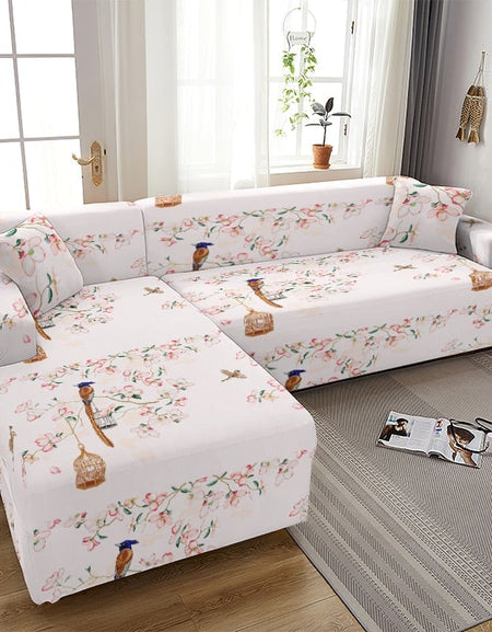 Seat Plant Print Sofa  Living Room Armchair Sofa